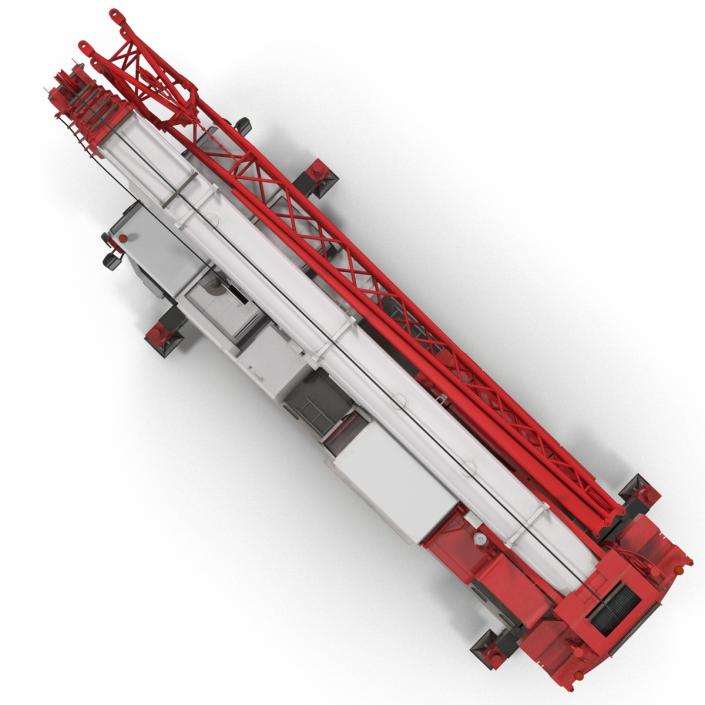 3D model Compact Mobile Crane